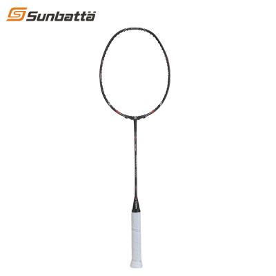 China 100% healthy professional ultra-light offensive badminton racket game carbon badminton racket 24-30lbs G5 for sale