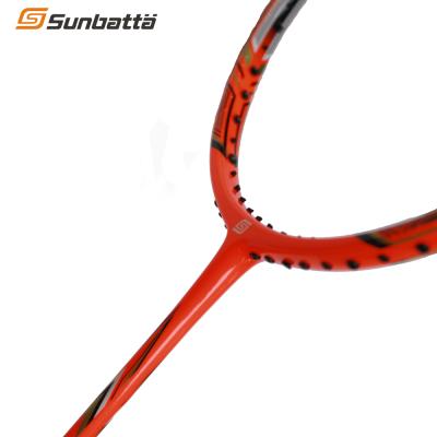 China Eastic & Durable Hot Selling Carbon Fiber Lightweight Badminton Racket for sale