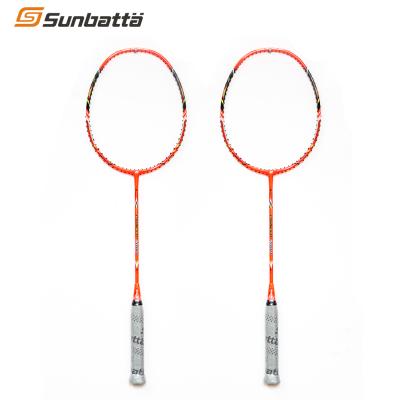 China Customized high quality professional amateur player carbon fiber 5U prices badminton racket for sale