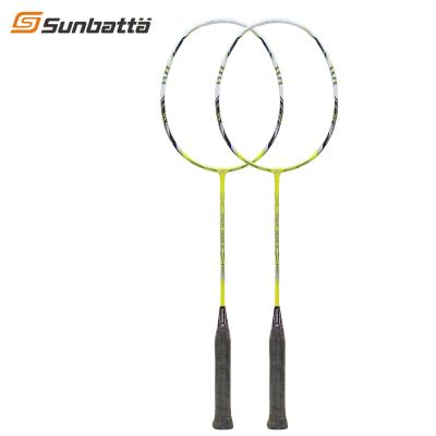 China Eastic & Best Quality Durable Custom Badminton Racket Carbon Fiber for sale