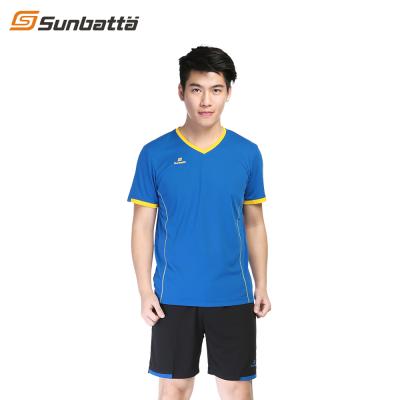 China Anti-wrinkle sublimation high quality football soccer singlet set soccer uniform sports wear for sale