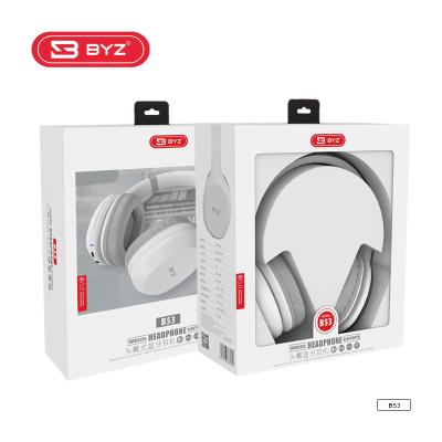 China High quality BYZ headband earphone with small microphone wireless bluetooth ergonomic invisible earphone for sale