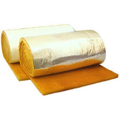 China Fiberglass Vinyl Foil Faced / Backed Fiberglass Insulation Price , Black Cloth Fiberglass Insulation Manufacturers for sale