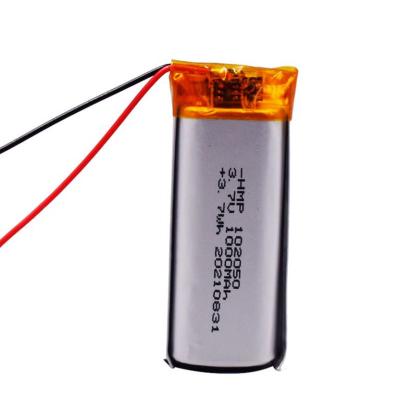 China Toys POWER 102050 Rechargeable Lithium Polymer Battery 3.7V 1000mAh Li-ion Polymer Battery High Quality OEM Acceptable for sale