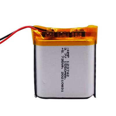 China Toys 3.7v 1550mah High Capacity Li-Polymer Battery Li Power Mini Battery 123742 Lipo Polymer Battery Lithium Ion 3.7V 1550MAH for sale