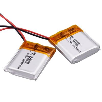 China Toys 3C Digital Rechargeable Lipo Battery 3.7V 602225 Lithium Polymer Battery 3C Rechargeable Battery for sale