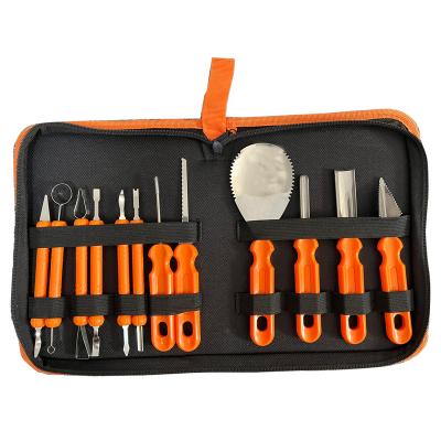 China 12PCS Non-variable Pumpkin Carving Kit Tools for Kids Adults, Stainless Steel Carver Knife Set for Halloween Decorations for sale