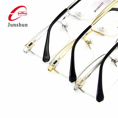 China 15 Years Experience Scorpion In LOGO Black Titanium Custom Mental Optical Eyewear Jade Jewelry Luxury Glass Frame for sale