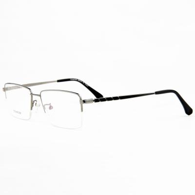 China Comfortable Classic High Quality Titanium Metal Eyeglasses Eyewear Wholesale Optical Men's Glasses for sale