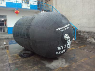 China Safety and reliability floating Pneumatic fender 50Kpa / 80Kpa 3 layers for sale