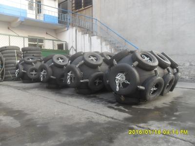 China Low counterforce tyre fenders marine yokohama type 0.5Kpa / 0.8Kpa for sale