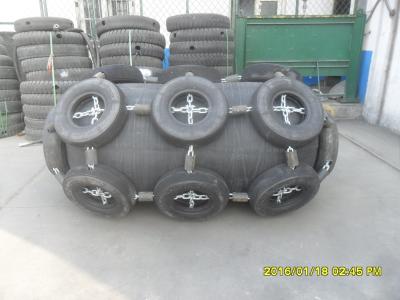 China Durable , practical and economical marine rubber fender  1.2 × 2 for sale