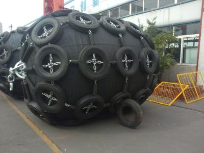 China Construction size floating Pneumatic Fender 50Kpa 80Kpa Internal pressure for sale