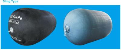 China Safety Pneumatic marine fenders offore vessel , rubber dock fenders for sale