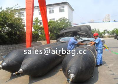 China 1.2 x 18m Multi Layer Marine Rubber Airbag with Good air tightness for sale