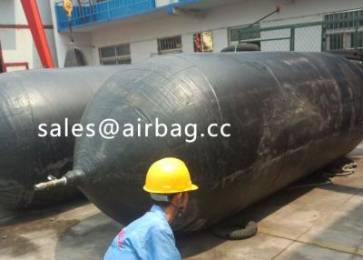 China Floating buoys inflatable underwater air lift bags , marine lift bags salvage for sale