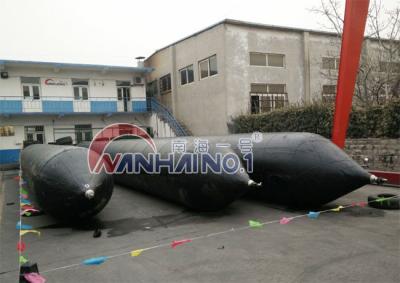 China saco hinchable de lanzamiento de la nave de la resistencia de desgaste de 1,2 del x 15m para el salvamento con ISO 14409 en venta