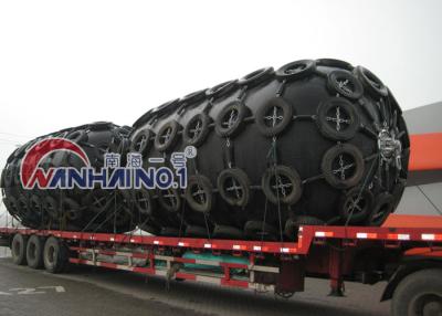 China Natural Rubber Marine Fenders , Inflatable Pneumatic Rubber Dock Fender for sale