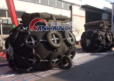 China Practical Inflatable Pneumatic Rubber Fender Boat FOR larges shipyards for sale