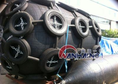 China Dia 1.5m Boat rubber fendering for boats internal initial pressure 80 kpa for sale