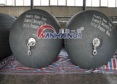 China Safety Ship Fenders , Pneumatic Marine Rubber Fender with Tyre Chain for sale