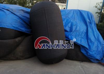 China Black / Grey Marine Fendering , Yokohama Pneumatic Rubber Floating Fender for sale