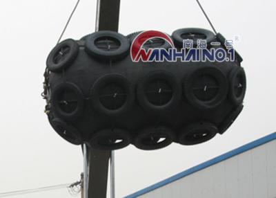 China Net Type Yokohama pneumatic fender , Rubber marine dock fenders for sale