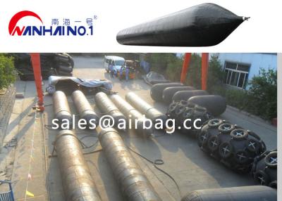 China NANHAI AIRBAG Inflatable Marine Airbags for Ship Launching Floating Dia2.0m x 18m for sale