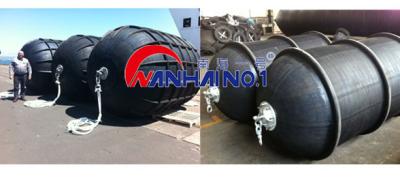 China Boat Equipment Pneumatic Rubber Fender Marine Rubber Boat Fenders for sale