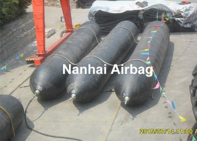 China 0.4 MPa Lifting Pneumatic Rubber Ship Launching Airbag With 0.8m - 2.8m Diameter Range for sale