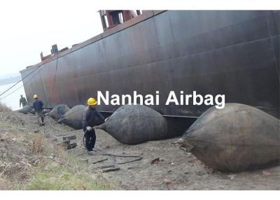 China Inflatable Air Bags For Shipping , Rubber Ship Launching Marine Pneumatic Lifting Bags for sale