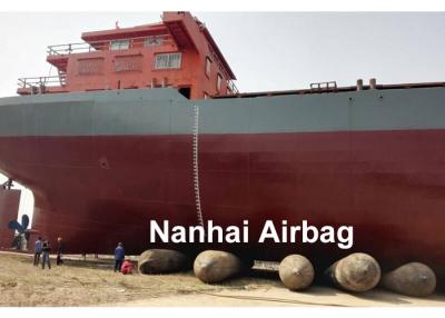 China Pneumatic Air Lift Bags Marine Salvage Airbags For Floating Ship / Ship Launching for sale