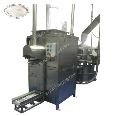 China Gravity Feeding Type Food Pouch Open Packaging Machine 20-50Kg Automatic High Speed ​​Rice Filling Sealer Wrapper With PLC Control for sale