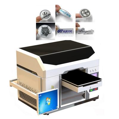 China Fabric 3050 Crystal Glass A3 Inkjet Printing Machine Price Phone Case CE DTF Digital UV Flat Printer for sale