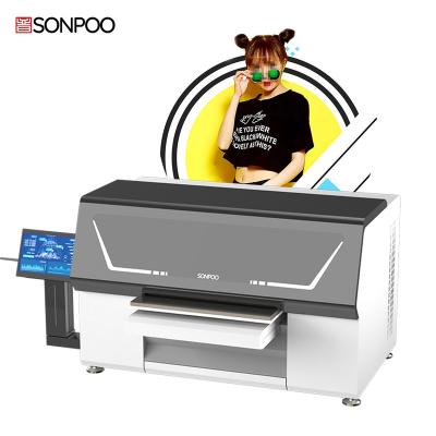 China SONPUU Duuble Print Shops 5060 3050 Heads Fast Ship Textile T-shirt Digital Printing Machine High Quality DTG Printer For DIY for sale