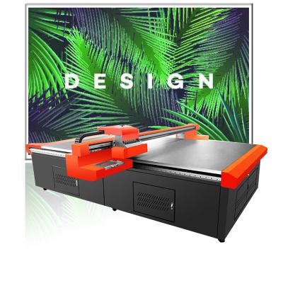 China 2021newest indoor outdoor mobile industrial-grade UV printer UV printer with four printheads for flat or cylindrical glass acrylic wood of any material for sale