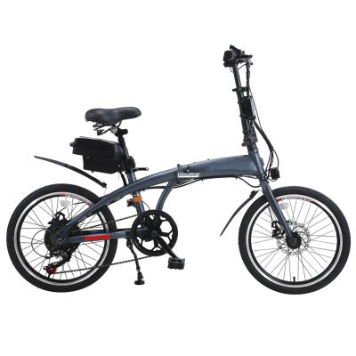 China Folding 8 Ah Steel Removable Battery Aluminum Electric Bike for sale