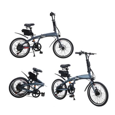 China Steel Aluminum Electric Scooter Bikes Folding Electric Bike With Removable 8Ah Battery for sale