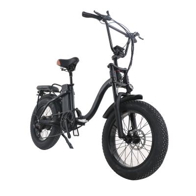 China Aluminum alloy 2022 the most popular 36V electric bike 500W of the small mountain fat tire for sale