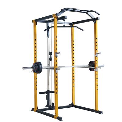 China Durable Multifunctional Family Fitness Gym Adjustable Rack Cage Power Squat Rack for sale