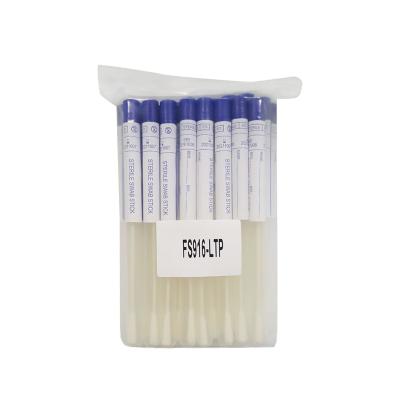 China Oropharyngeal disposable oral swab assembled in laboratory medical nylon with tube for sale