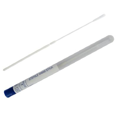 China Medical Laboratory Carry Swab Sampling Tube, Wholesale Nylon Flocked Sample Collection Nasopharyngeal Oral Swab With Tube for sale