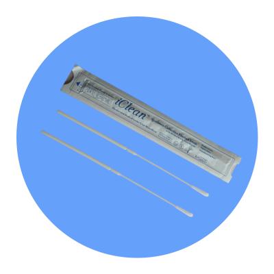 China Lab swab manufacturer medical trasnport nylon assembled nasal oral sampling throat medical sterile swab for sale