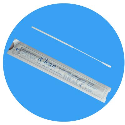 China Laboratory Medical Disposable Sterile Sampling Oronasal Disposable Flock Swabs Transport for sale