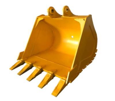 China Yellow Digging Bucket For Excavator EC220 DX300 SK220-5 CAT318 for sale