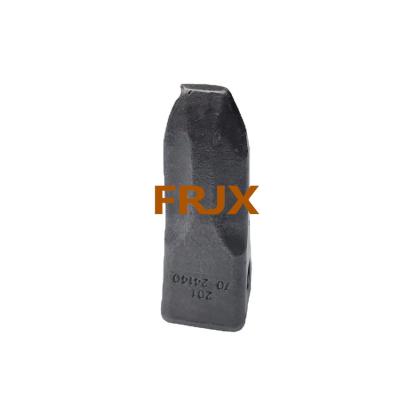 China Yellow Black OEM Standard Excavator Bucket Teeth With HRC 52-58 Surface Hardness for sale