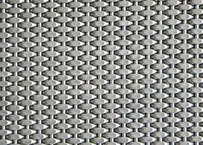 China Screen Cabinet Woven Crimped Wire Mesh Square Cloth 1 Inch Decorative for sale