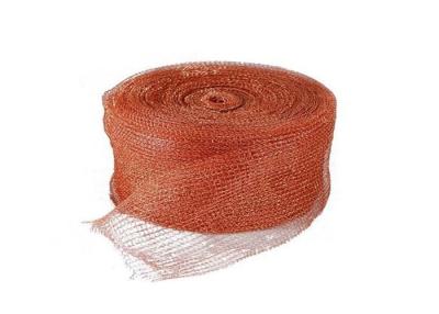 China Copper Knitted Wire Mesh 0.018-2.03mm Wire Diameter Non Flammable for sale