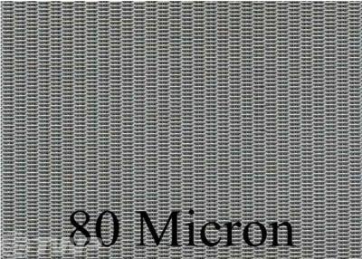 Cina Micron olandese 24x110 di Mesh Filter Cloth 80 del cavo di acciaio inossidabile del tessuto in vendita