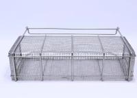 Cina Disinfezione ad alta temperatura di Mesh Storage Basket Sterilization Medical del cavo rettangolare in vendita